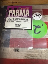 PARMA 612 BALL BEARINGS 3/32  Precision Class 7 for: AXLE 1pr. NEW