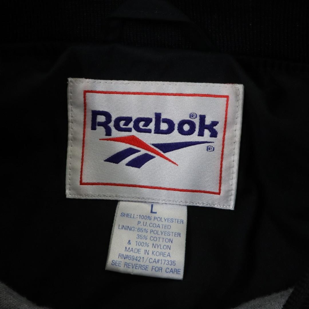 Vintage San Francisco 49ers Jacket Mens Large Black NFL Spell Pullover Reebok thumbnail 3