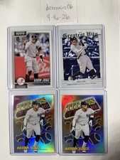 Topps 2026-Greatest Hits & Titans of the Game Aaron Judge Yankees MLB- 4 Cards