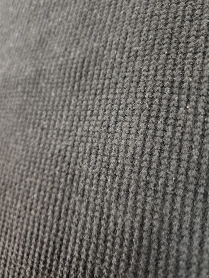 Gap Long Sleeve Waffle Knit Maternity Top Women Medium Black Thermal Stretch - Image 4 of 4