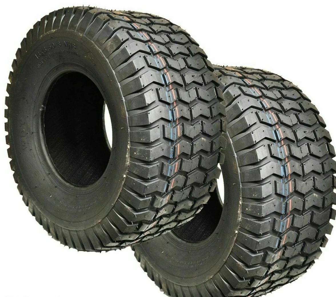 TWO 20X8.00 8 20X8 8 20X8X8 Tire Heavy Duty for Riding Lawn Mower Turf Saver