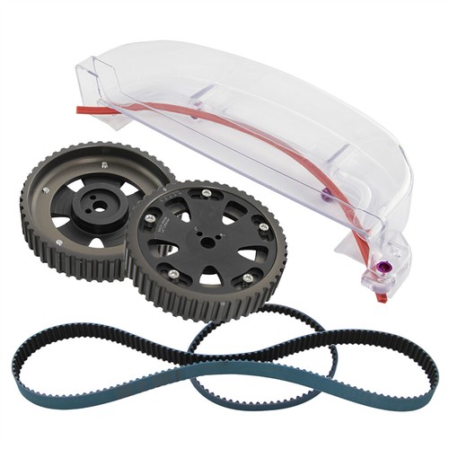 Cam Gear +Cam Cover +Timing Belt For Mitsubishi Lancer EVO 1-3 Eclipse DSM 4G63 - Picture 2 of 10