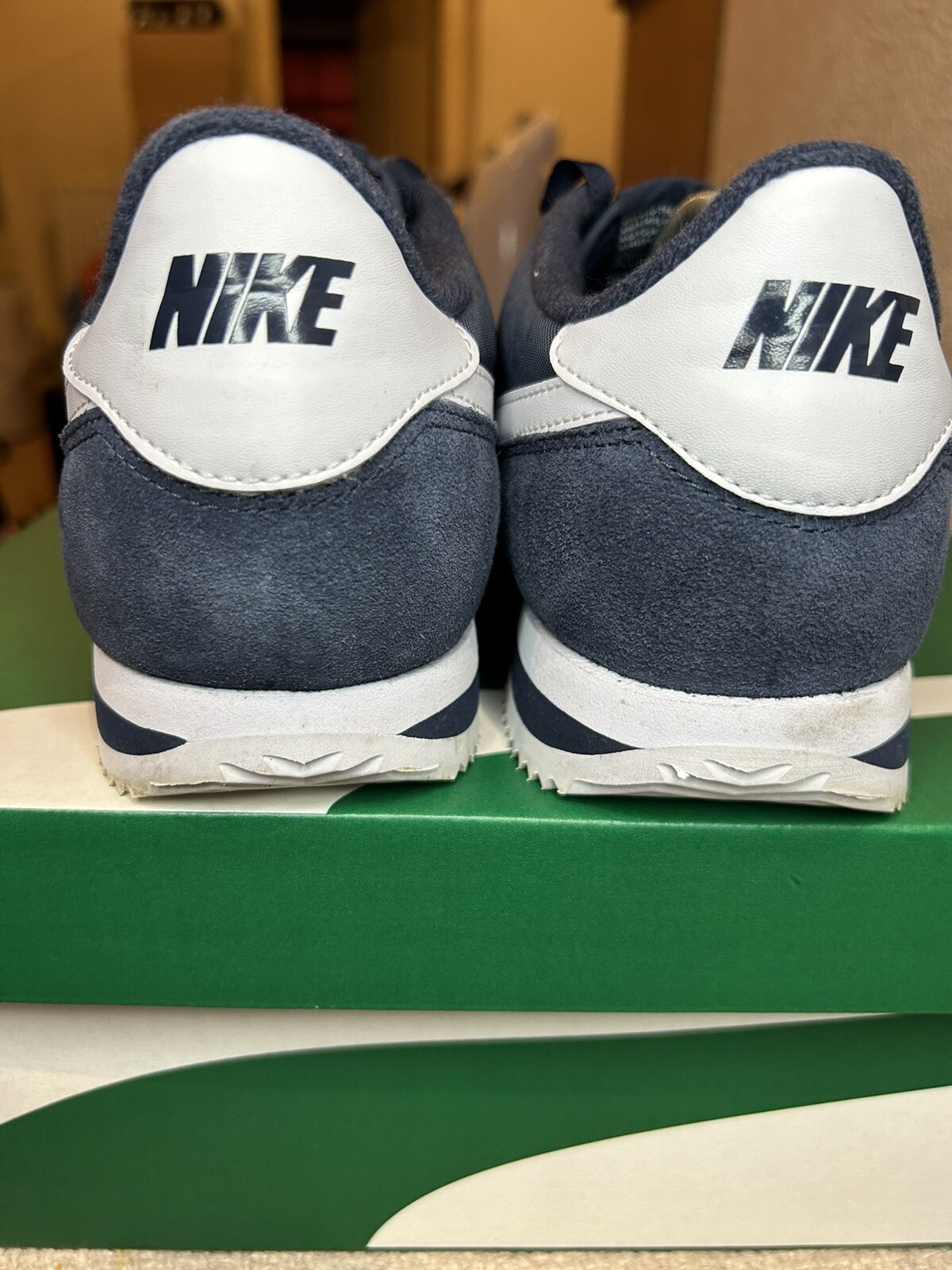 Nike Cortez Basic Nylon OG Trainers - Obsidian Bl… - image 9