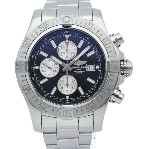 BREITLING Super Avenger II Chronograph 48 A13371/A1337111/BC29 Edelstahl... - Bild 2 von 5