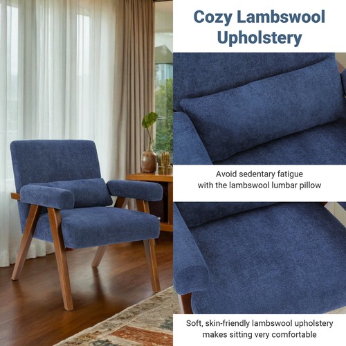 Sessel Loungesessel Polstersessel Armlehnen Gepolstert Sessel Modern Einzelsofa - Bild 21 von 41