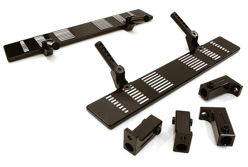 Marchepied Latéral Réaliste Pour Axial SCX-10, Dingo, Honcho - Échelle 1/10 - Noir