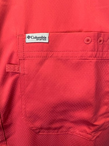 Columbia Men's Shirt Slack Tide PFG Camp Shirt UPF 50 S/S - Picture 9 of 16