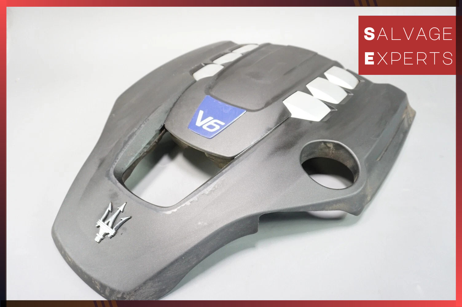 2014-2017 Maserati Quattroporte Ghibli V6 M157 Engine Top Cover Shield Panel OEM