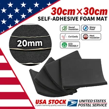 12" x 12" Car Fireproof Cotton Pad Sound Deadener Heat Insulation Mat