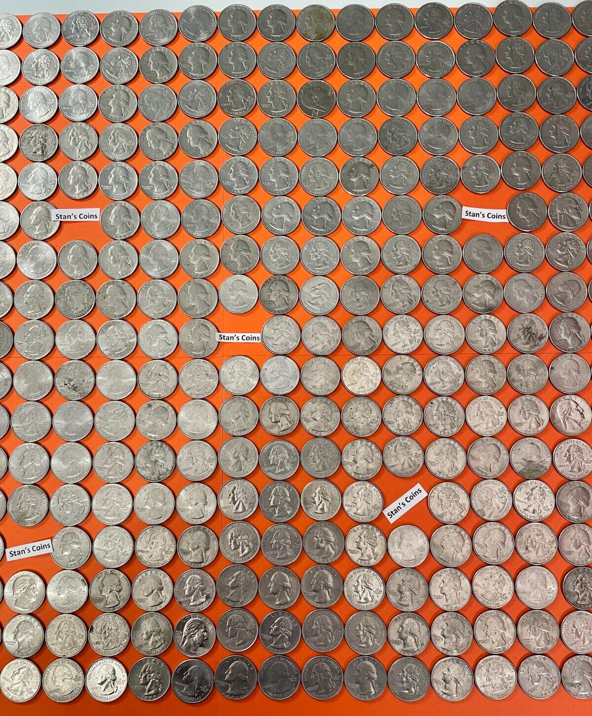 $150 Of Laundry Quarters For Laundry or Vending ~ Dated 1965-2024