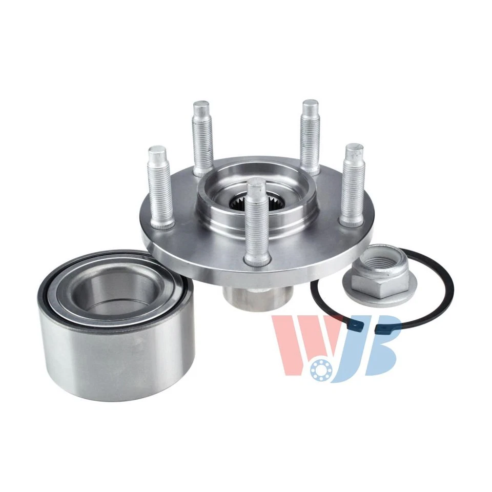 Подшипник переднего колеса и ступица в сборе WJB 2x для Ford Edge 2007–2010 годов выпуска - Изображение 2 из 3