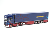 "Herpa 312738 - 1:87: Scania Cs 20 Hd KüHlkoffer-Sattelzug \"Harrisons\" - Neu"