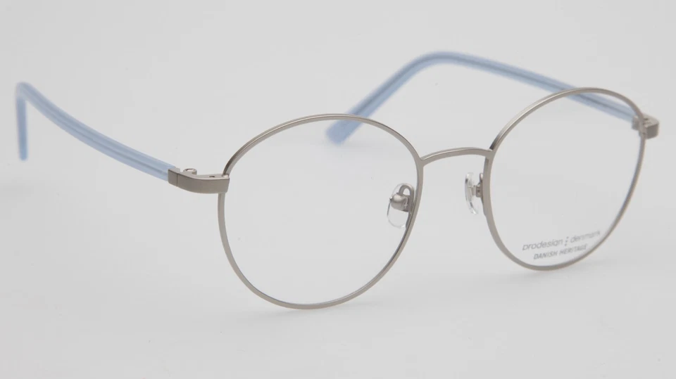 NUEVO MARCO DE GAFAS PRODESIGN DINAMARCA 4167 c.1012 plateado 48-19-140 B43 mm Foto 3 de 4