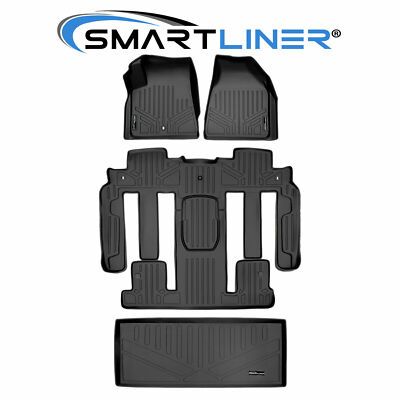 SMARTLINER Custom Fit Floor Mats 2009-2017 GMC Acadia | 2009-2010 Saturn Outlook