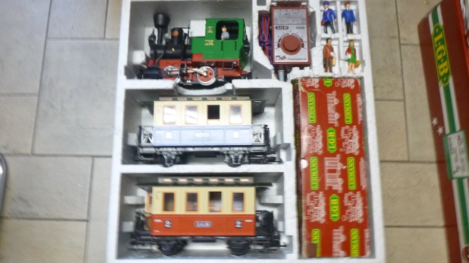 LGB - Spur G /23301 Starterset Dampf gebr. mit OVP(art.B)