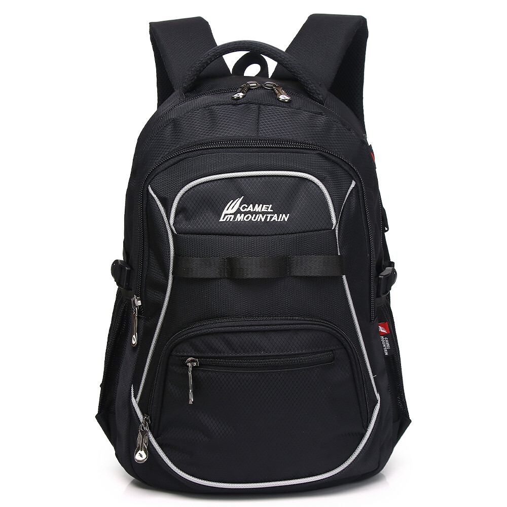 Red Travel Backpack for Women Ideal for College Hiking and Overnight Trips