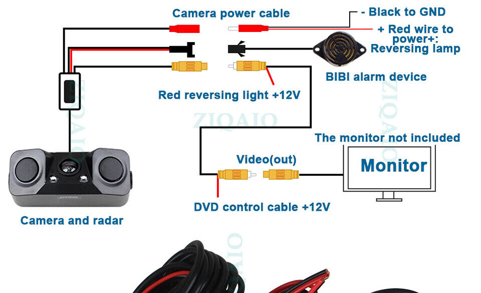 Help with wiring of reversing camera - Automotive