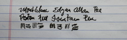 Montblanc Edgar Allan Poe Writers Edition LE Fountain Pen (040225JNE_MB24) - Picture 8 of 8