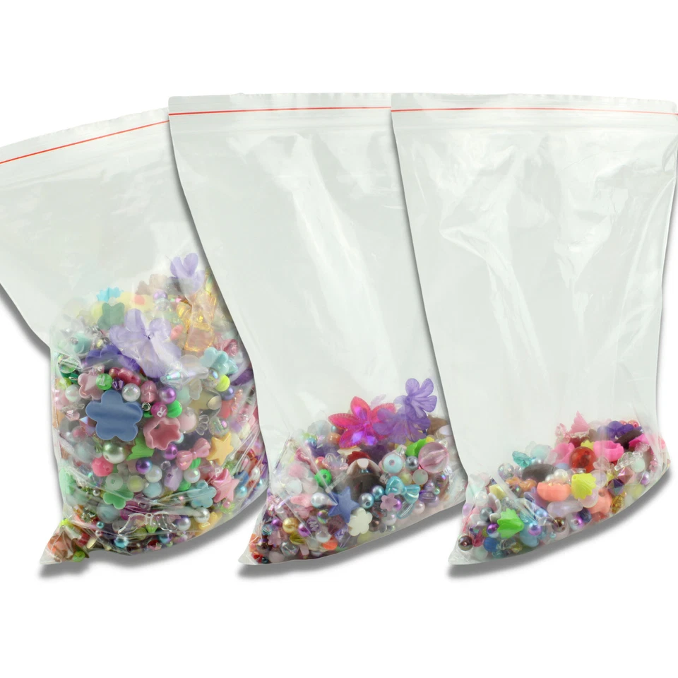 100-500g Acryl Perlen Mix Basteln Bunt Acrylperlen Acrylmix Mischung Perlenmix - Bild 4 von 4