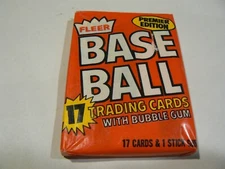 1981 FLEER  WAX PACKS (HENDERSON) *JSCARDS*