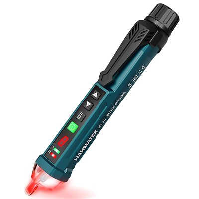 Non-Contact Voltage Tester Adjustable LED Flashlight and LCD Display