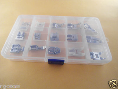 15 Snap On Zipper,Zigzag Foot Bernina Bernette 50,55,56,60,65,66,80,80E,82E,90E 