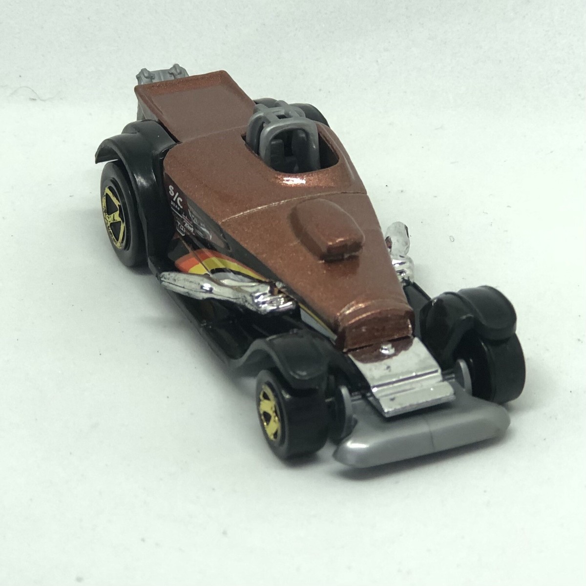ミニカー Hot Wheels Super Chromes Dragster Hot Wheels (VINTAGE) - Super Comp Dragster (yellow Colour