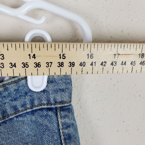 Polo Jeans Mens 31X30 Regular Fit Straight Blue Cotton Medium Wash Distressed - Picture 11 of 12