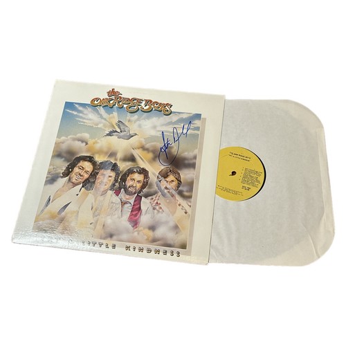 Joe Bonsall - Signed Oak Ridge Boys “Try A Little Kindness” LP Record ST 50109 - Picture 4 of 4