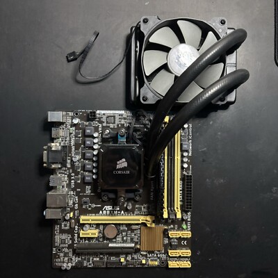 Mainboard-Bundle | Asus A88XM-A | AMD A8-6600K | 4 GB DDR3 | Wasserkühlung