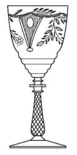 VTG - Groton by Rock Sharpe Libbey - Cordial Apertif Wine Glass 5 1/2" (4 oz) - Picture 4 of 6