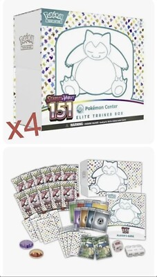Pokemon 151 Pokemon Center Exclusive Elite Trainer Box Pokemon 151 Pokemon Center Exclusive Elite Trainer Box