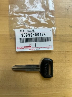 Llave en blanco genuina Toyota MR2 SW20 Mk2 NUEVA