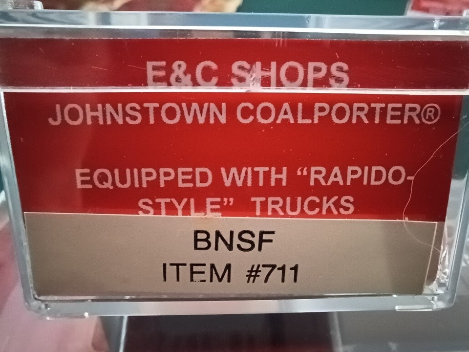 E&C Shops Johnstown Coalporters Car668225 eBay