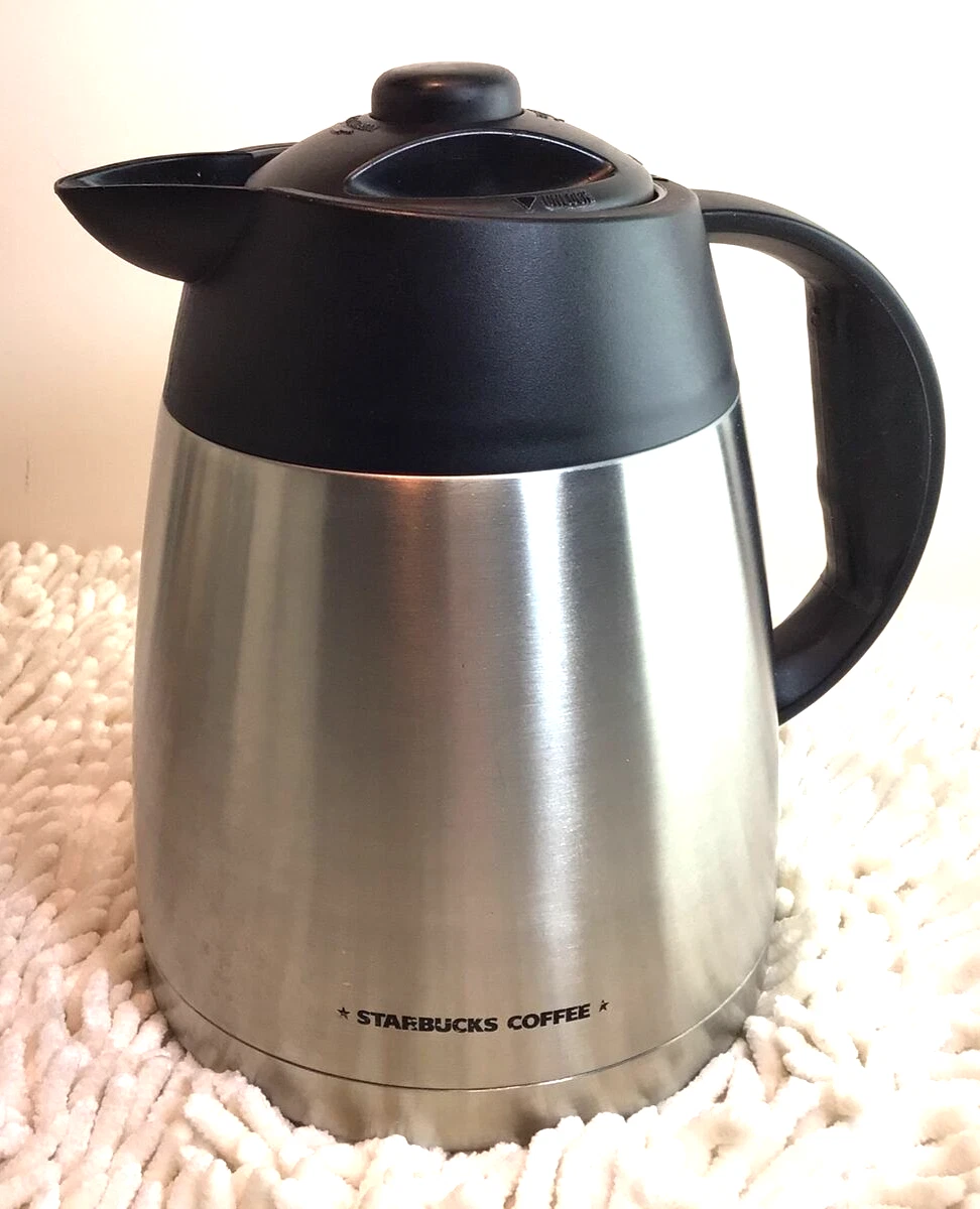 Starbucks Thermal Carafe Coffee Pot Barista Aroma 8 Cups Stainless Steel  Thermos