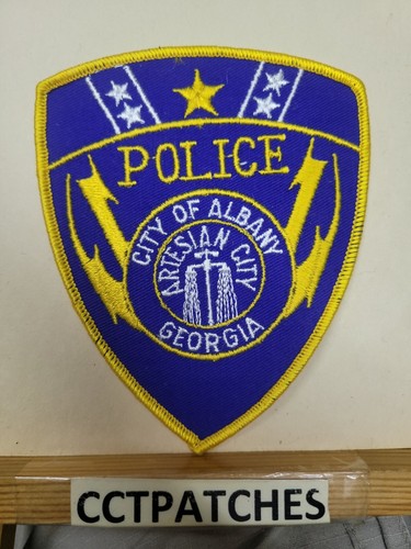 TOPPA SPALLA POLIZIA CITY OF ALBANY, GEORGIA GA - Foto 1 di 2