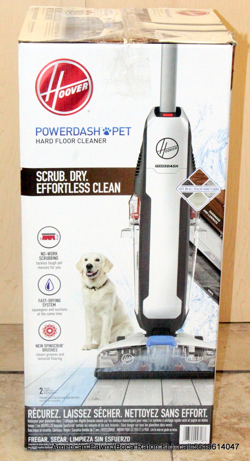 Hoover Powerdash Pet/Hardwood Floor cleaner FH41000