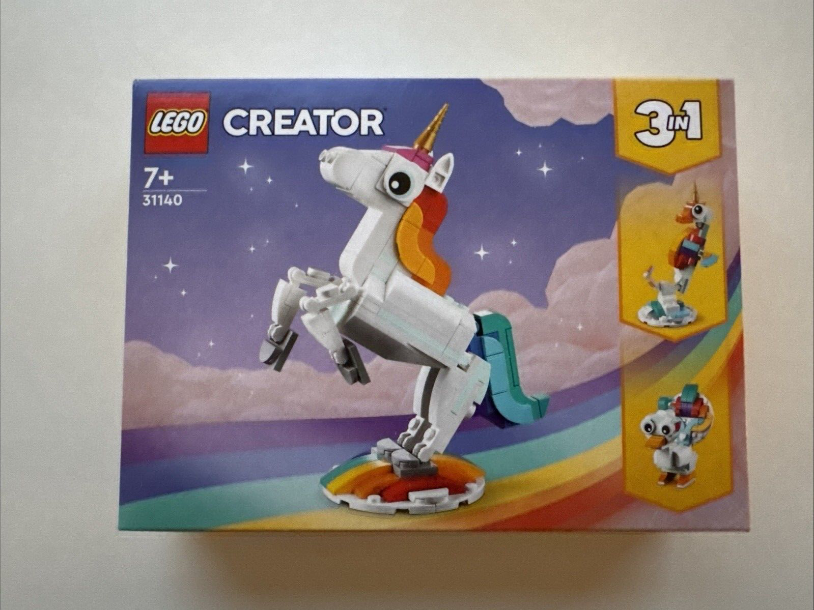 LEGO Creator 31140 3-in-1 Bauset, 145 Teile, ab 7 Jahren, Magisches Einhorn - Bild 13