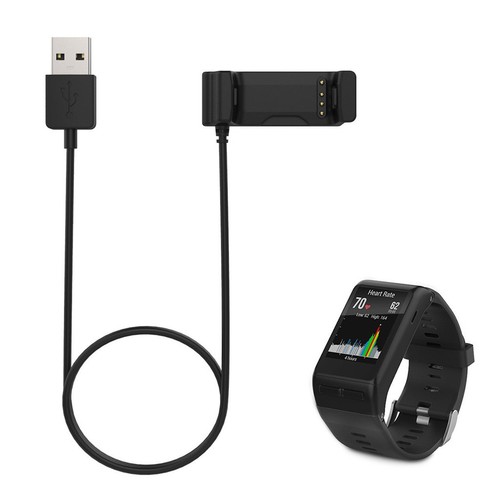 StrapsCo Chargeur USB de Remplacement pour Montre Connectée Vivoactive HR Sports - Photo 2 sur 4