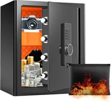 1.2-2.0 Cubic ft Home Safe Box Storing Valuables,Electronic Digital Cabinet Safe