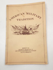 American Military Tradition 1885 Horse Equipment & Cavalry Accouterments Book