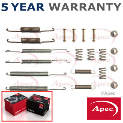 Apec Rear Brake Shoes Fitting Kit Fits Seat Inca 1996-2003 VW Caddy 1996-2004