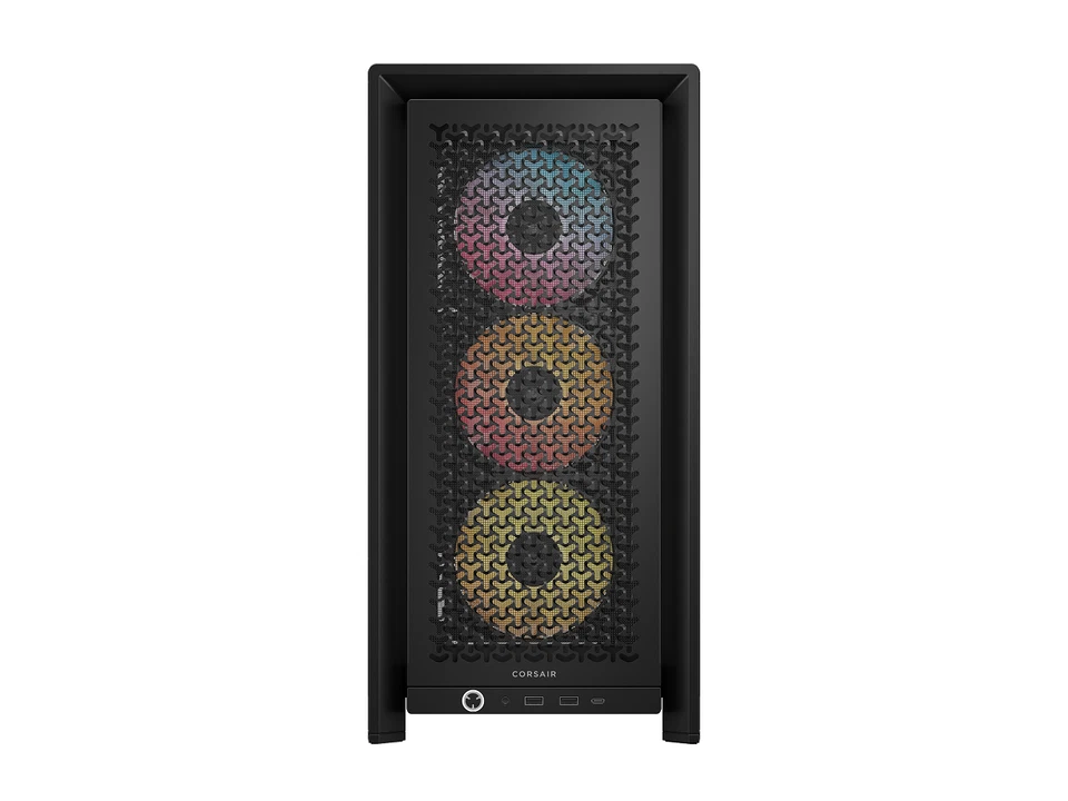 Corsair FRAME 4000D RS ARGB Black Steel / Tempered Glass ATX Mid Tower Computer - Image 3 of 4