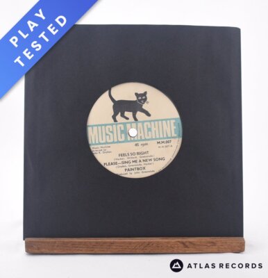 Paintbox - Feels So Right - 7'' EP Vinyl Record - VG+