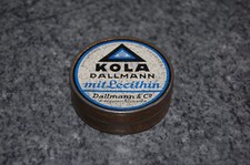 alte Blechdose Kola Dallmann Pastillen mit Lecithin Militaria 1939