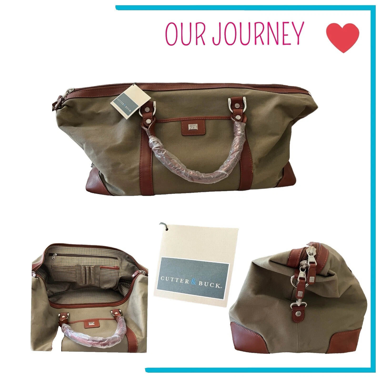 Leather Cutter & Buck Bags for Men