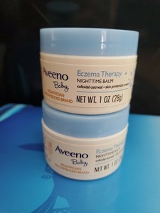 aveeno baby eczema therapy nighttime balm