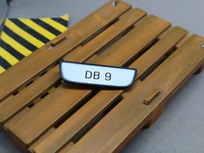 1/18  Plaque d'immatriculation arrière  Aston Martin DB9 Solido