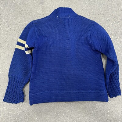 【でんじゅん】50s LETTERMAN'Sヴィンテージカーディガン60s 50s 60s Toddler Kids Varsity Letterman Cardigan Sweater True