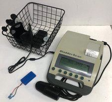 Verathon Bladder Scan Scanner BVI 3000 Ultrasound Probe Battery Charger Basket